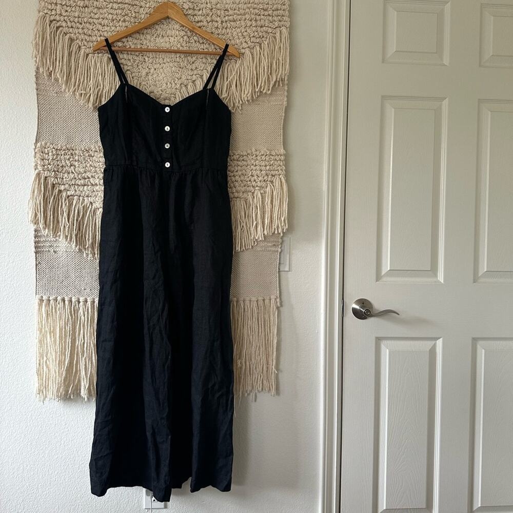 Madewell Sleeveless Wide Leg Jumpsuit
